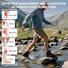 image:imageOrthoComfoot Mens Orthopedic Wide Waterproof Hiking Boots Comfortable Arch Support for Plantar Fasciitis Trail Running ShoesOrthotic NonSlip Work Mid Ankle Boots for Foot and Heel Pain ReliefK1brown