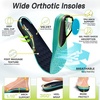image:imageOrthoComfoot Orthopedic Diabetic Mens Wide Shoes Comfortable Arch Support Running Sneakers Plantar Fasciitis Wide Toe Box Work Tennis Outdoor Walking Shoes for Swollen Feet Heel PainK3dark Blue