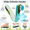 image:imageOrthoComfoot Orthopedic Diabetic Mens Wide Shoes Comfortable Arch Support Running Sneakers Plantar Fasciitis Wide Toe Box Work Tennis Outdoor Walking Shoes for Swollen Feet Heel PainK2beige