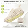 image:imageOrthoComfoot Orthopedic Diabetic Mens Wide Shoes Comfortable Arch Support Running Sneakers Plantar Fasciitis Wide Toe Box Work Tennis Outdoor Walking Shoes for Swollen Feet Heel PainK2beige