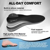 image:imageOrthoComfoot Plantar Fasciitis Relief Arch Support Insoles Comfort Shoe Inserts for Men Women Heavy Duty Work Shoes Orthotic Insoles for Standing All Day Black Size 12 Men14 WomenW2black