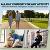 image:imageOrthoComfoot Plantar Fasciitis Relief Arch Support Insoles Comfort Shoe Inserts for Men Women Heavy Duty Work Shoes Orthotic Insoles for Standing All Day Black Size 12 Men14 WomenW2black