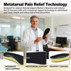 image:imageOrthoComfoot Wide Metatarsal Inserts for Men amp Women Comfortable Breathable Arch Support Work Boot Orthopedic Insoles for Wide Feet Flat Feet Plantar Fasciitis for Foot Size 11 Men13 WomenW1black