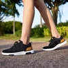 image:imageOrthoComfoot Womens Arch Support Orthopedic SneakersW1black Grey