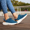 image:imageOrthoComfoot Womens Arch Support Orthopedic Walking SneakersW3blue