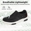 image:imageOrthoComfoot Womens Orthopedic Arch Support SlipOn Loafers Comfortable Plantar Fasciitis Orthotic Walking Shoes for Flat Feet Relief Foot amp Heel Pain Casual Comfort ShoesW8black