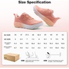 image:imageOrthoComfoot Womens Orthopedic Diabetic Wide Running Shoes Comfortable Casual Arch Support Plantar Fasciitis Fashion Sneakers High Arch Work Tennis Walking ShoesK5orange