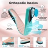 image:imageOrthoComfoot Womens Orthopedic Diabetic Wide Running Shoes Comfortable Casual Arch Support Plantar Fasciitis Fashion Sneakers High Arch Work Tennis Walking ShoesK5orange