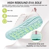 image:imageOrthoComfoot Womens Orthopedic Diabetic Wide Running Shoes Comfortable Casual Arch Support Plantar Fasciitis Fashion Sneakers High Arch Work Tennis Walking ShoesK2pink White