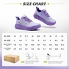 image:imageOrthoComfoot Womens Orthopedic Diabetic Wide Running Shoes Comfortable Casual Arch Support Plantar Fasciitis Fashion Sneakers High Arch Work Tennis Walking ShoesK4purple