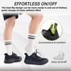 image:imageOrthoComfoot Womens Orthopedic Diabetic Wide Running Shoes Comfortable Casual Arch Support Plantar Fasciitis Fashion Sneakers High Arch Work Tennis Walking ShoesK1black