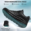 image:imageOrthoComfoot Womens Orthopedic Diabetic Wide Running Shoes Comfortable Casual Arch Support Plantar Fasciitis Orthotic Sneakers Breathable Swollen Work Sports Shoes for Foot and Heel Pain ReliefK1black