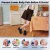 image:imageOrthoComfoot Womens Orthopedic Diabetic Wide Walking Shoes Comfortable Casual Arch Support Orthotic Plantar Fasciitis Sports Sneakers Swollen Feet Running Shoes for Foot and Heel Pain ReliefK1black