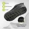 image:imageOrthoComfoot Womens Orthopedic Diabetic Wide Walking Shoes Comfortable Casual Arch Support Plantar Fasciitis Fashion Sneakers Work Tennis Orthotic High Arch Swollen Feet Shoes for Foot Heel PainK1black