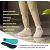 image:imageOrthoComfoot Womens Orthopedic Diabetic Wide Walking Shoes Comfortable Casual Arch Support Plantar Fasciitis Fashion Sneakers Work Tennis Orthotic High Arch Swollen Feet Shoes for Foot Heel PainK2beige