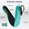 image:imageOrthoComfoot Womens Orthopedic Diabetic Wide Walking Shoes Comfortable Casual Arch Support Plantar Fasciitis Fashion Sneakers Work Tennis Orthotic High Arch Swollen Feet Shoes for Foot Heel PainK1black