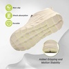 image:imageOrthoComfoot Womens Orthopedic Diabetic Wide Walking Shoes Comfortable Casual Arch Support Plantar Fasciitis Fashion Sneakers Work Tennis Orthotic High Arch Swollen Feet Shoes for Foot Heel PainK2beige
