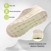 image:imageOrthoComfoot Womens Orthopedic Diabetic Wide Walking Shoes Comfortable Casual Arch Support Plantar Fasciitis Sneakers Tennis Orthotic High Arch Swollen Feet Work Shoes for Ankle and Heel PainK2beige