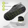 image:imageOrthoComfoot Womens Orthopedic Diabetic Wide Walking Shoes Comfortable Casual Arch Support Plantar Fasciitis Sneakers Tennis Orthotic High Arch Swollen Feet Work Shoes for Ankle and Heel PainK1black