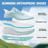 image:imageOrthoComfoot Womens Orthopedic Running Shoes Comfort Arch Support Plantar Fasciitis Orthotic Sports Exercise Fashion Sneakers Casual Gym Tennis Work Walking Shoes for Foot and Heel PainW4mint