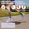 image:imageOrthoComfoot Womens Orthopedic Running Shoes Comfort Arch Support Plantar Fasciitis Orthotic Sports Exercise Fashion Sneakers Casual Gym Tennis Work Walking Shoes for Foot and Heel PainW3light Purple