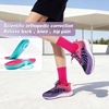 image:imageOrthoComfoot Womens Orthopedic Running Shoes Comfort Arch Support Plantar Fasciitis Orthotic Sports Exercise Fashion Sneakers Casual Gym Tennis Work Walking Shoes for Foot and Heel PainW2rose Purple