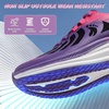 image:imageOrthoComfoot Womens Orthopedic Running Shoes Comfort Arch Support Plantar Fasciitis Orthotic Sports Exercise Fashion Sneakers Casual Gym Tennis Work Walking Shoes for Foot and Heel PainW2rose Purple