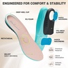image:imageOrthoComfoot Womens Orthopedic Slip On Loafers Walking Shoes Comfortable Arch Support Slippers for Plantar Fasciitis Casual Soft Flat Feet Orthotic House Shoes for Foot and Heel Pain ReliefW2rainbow Pink
