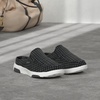 image:imageOrthoComfoot Womens Orthopedic SlipOn Loafers Walking Shoes Comfortable Arch Support Slippers for Plantar Fasciitis Casual Canvas Orthotic Mule Clogs for Foot Heel Pain ReliefW7 BlackWhite