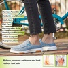 image:imageOrthoComfoot Womens Orthopedic SlipOn Loafers Walking Shoes Comfortable Arch Support Slippers for Plantar Fasciitis Casual Canvas Orthotic Mule Clogs for Foot Heel Pain ReliefW6blueBrown