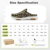 image:imageOrthoComfoot Womens Orthopedic SlipOn Loafers Walking Shoes Comfortable Arch Support Slippers for Plantar Fasciitis Casual Canvas Orthotic Mule Clogs for Foot Heel Pain ReliefW13leopard