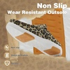 image:imageOrthoComfoot Womens Orthopedic SlipOn Loafers Walking Shoes Comfortable Arch Support Slippers for Plantar Fasciitis Casual Canvas Orthotic Mule Clogs for Foot Heel Pain ReliefW13leopard