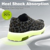 image:imageOrthoComfoot Womens Orthopedic SlipOn Loafers Walking Shoes Comfortable Plantar Fasciitis Loafers with Arch Support for Flat Feet Casual Orthotic Shoes for Foot and Heel Pain ReliefW15brown Leopard