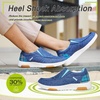 image:imageOrthoComfoot Womens Orthopedic SlipOn Loafers Walking Shoes Comfortable Plantar Fasciitis Loafers with Arch Support for Flat Feet Casual Orthotic Shoes for Foot and Heel Pain ReliefW4blue