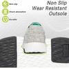 image:imageOrthoComfoot Womens Orthopedic SlipOn Loafers Walking Shoes Comfortable Plantar Fasciitis Loafers with Arch Support for Flat Feet Casual Orthotic Shoes for Foot and Heel Pain ReliefW1light Greygreen