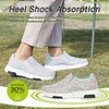image:imageOrthoComfoot Womens Orthopedic SlipOn Loafers Walking Shoes Comfortable Plantar Fasciitis Loafers with Arch Support for Flat Feet Casual Orthotic Shoes for Foot and Heel Pain ReliefW1light Greygreen