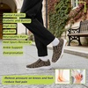 image:imageOrthoComfoot Womens Orthopedic SlipOn Loafers Walking Shoes Comfortable Plantar Fasciitis Loafers with Arch Support for Flat Feet Casual Orthotic Shoes for Foot and Heel Pain ReliefW16leopard