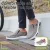 image:imageOrthoComfoot Womens Orthopedic SlipOn Loafers Walking Shoes Comfortable Plantar Fasciitis Loafers with Arch Support for Flat Feet Casual Orthotic Shoes for Foot and Heel Pain ReliefW9lightgrey  Coral