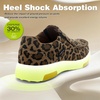 image:imageOrthoComfoot Womens Orthopedic SlipOn Loafers Walking Shoes Comfortable Plantar Fasciitis Loafers with Arch Support for Flat Feet Casual Orthotic Shoes for Foot and Heel Pain ReliefW16leopard
