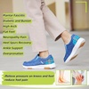 image:imageOrthoComfoot Womens Orthopedic SlipOn Loafers Walking Shoes Comfortable Plantar Fasciitis Loafers with Arch Support for Flat Feet Casual Orthotic Shoes for Foot and Heel Pain ReliefW4blue