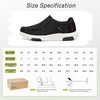 image:imageOrthoComfoot Womens Orthopedic SlipOn Loafers Walking Shoes Comfortable Plantar Fasciitis Loafers with Arch Support for Flat Feet Casual Orthotic Shoes for Foot and Heel Pain ReliefW8black