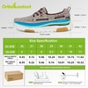 image:imageOrthoComfoot Womens Orthopedic Walking Shoes Slip On Loafers Comfortable Orthotic Shoes with Arch Support for Flat Feet Casual Plantar Fasciitis Deck Loafers for Heel and Foot Pain ReliefW5 Dark Brown