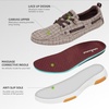 image:imageOrthoComfoot Womens Orthopedic Walking Shoes Slip On Loafers Comfortable Orthotic Shoes with Arch Support for Flat Feet Casual Plantar Fasciitis Deck Loafers for Heel and Foot Pain ReliefW5 Dark Brown