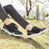 image:imageOrthoComfoot Womens Orthopedic Walking Shoes with Arch Support Comfortable Fashion Sneakers for Plantar Fasciitis Casual Orthotic Sneakers for Heel and Foot Pain ReliefW1black
