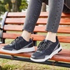 image:imageOrthoComfoot Womens Orthopedic Walking Shoes with Arch Support Comfortable Fashion Sneakers for Plantar Fasciitis Casual Orthotic Sneakers for Heel and Foot Pain ReliefW1black