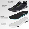 image:imageOrthoComfoot Womens Orthopedic Walking Shoes with Arch Support Comfortable Fashion Sneakers for Plantar Fasciitis Casual Orthotic Sneakers for Heel and Foot Pain ReliefW1black