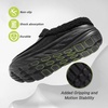 image:imageOrthoComfoot Womens Orthopedic Wide Winter Slippers for Diabetic Comfortable Arch Support Flat Feet Plantar Fasciitis Leather Dress Shoes Cushion Casual Warm Orthotic Foot Heel Pain Walking ShoesK1black