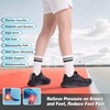image:imageOrthopedic Road Running Shoes for Womens Comfortable Casual Arch Support Plantar Fasciitis Flat Feet Tennis Walking Shoes Orthotic Supportive Athletic Sports Sneakers for Foot Heel Pain ReliefW1black