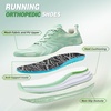 image:imageOrthopedic Road Running Shoes for Womens Comfortable Casual Arch Support Plantar Fasciitis Flat Feet Tennis Walking Shoes Orthotic Supportive Athletic Sports Sneakers for Foot Heel Pain ReliefW3light Green