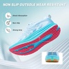 image:imageOrthopedic Road Running Shoes for Womens Comfortable Casual Arch Support Plantar Fasciitis Flat Feet Tennis Walking Shoes Orthotic Supportive Athletic Sports Sneakers for Foot Heel Pain ReliefW2sky Blue